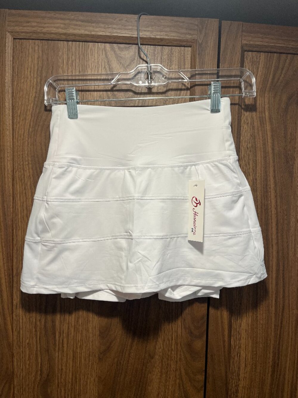 Husnainna High Waisted Pleated Tennis Skirt